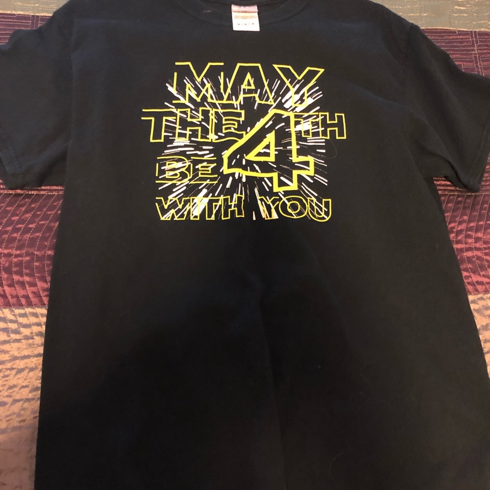 Black Star Wars May the 4th be with you